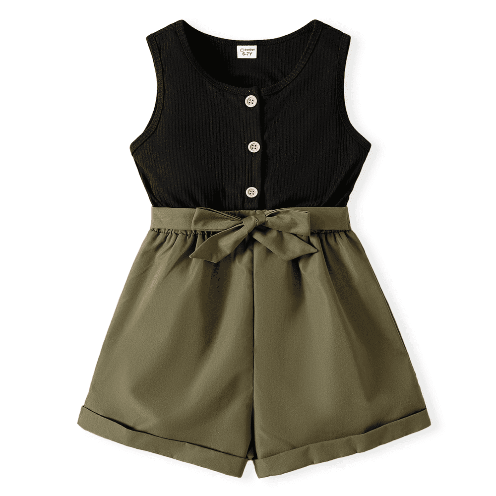 PatPat Girls' Summer Sleeveless Romper: $11.88 PatPat Girls' Summer Sleeveless Romper: $11.88