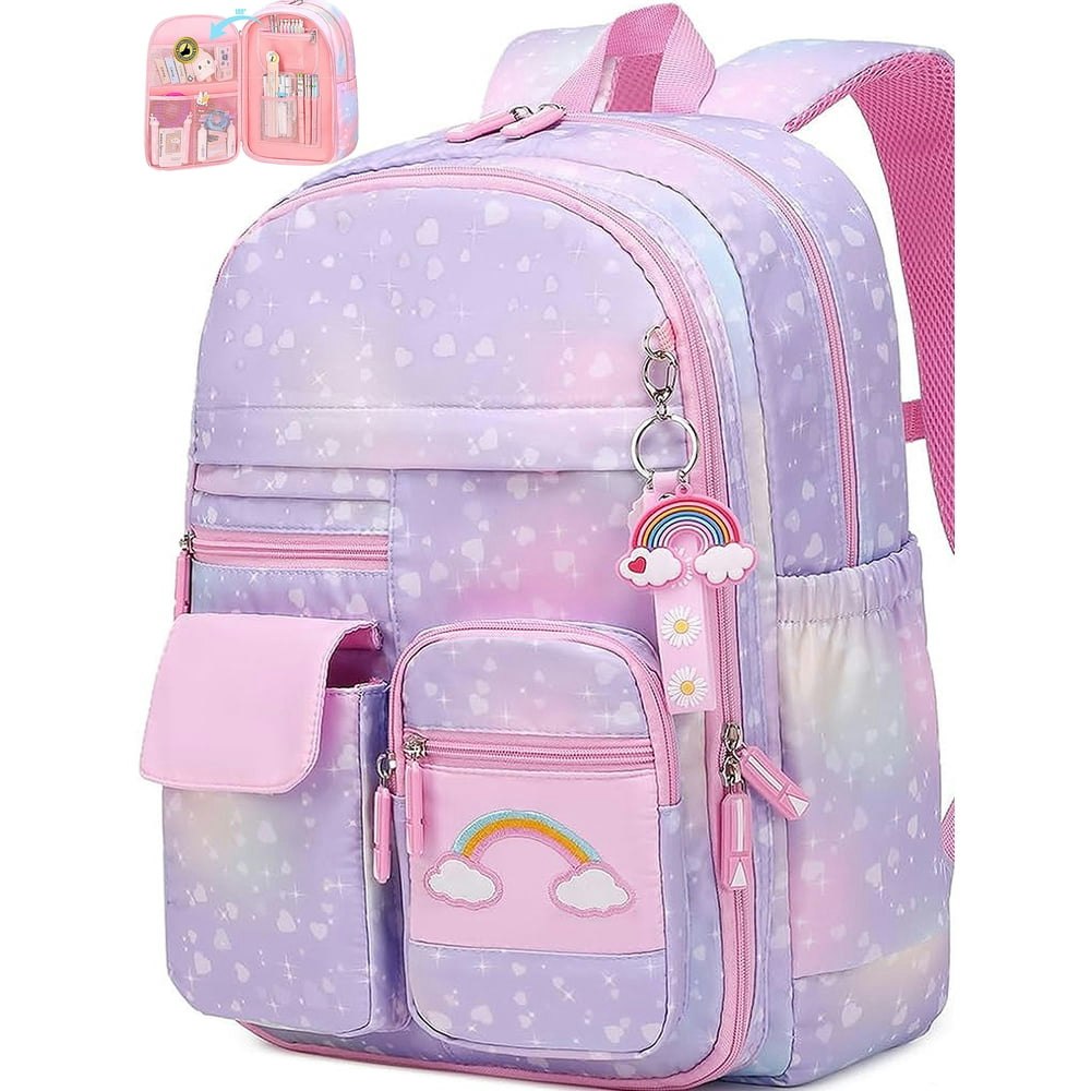 Ficcug Girls' School Backpack: $18.99