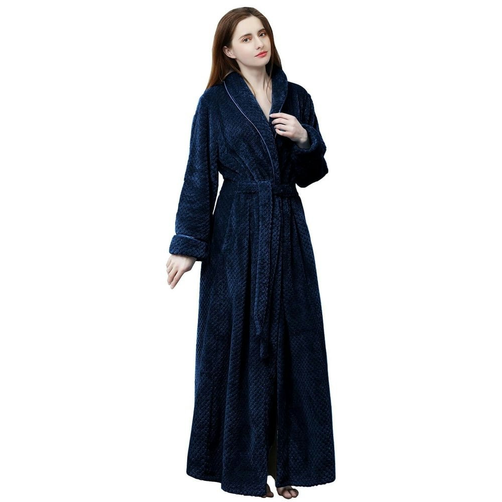 Lofir Women's Fleece Long Bathrobe: $26.79 Lofir Women's Fleece Long Bathrobe: $26.79