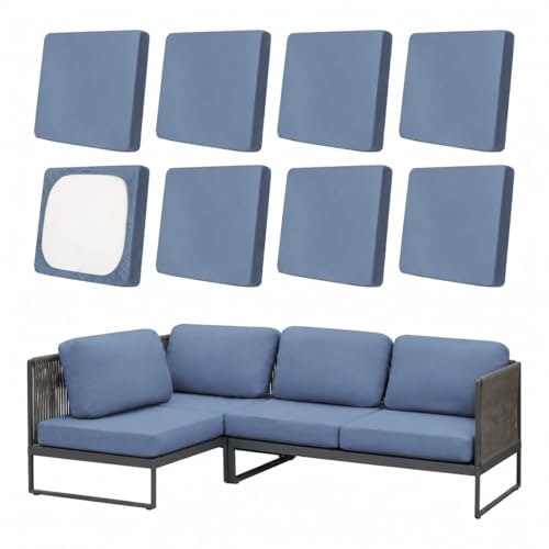 Outdoor Sofa Cushion Cover Replacement 8-Pack: $33.98 Outdoor Sofa Cushion Cover Replacement 8-Pack: $33.98