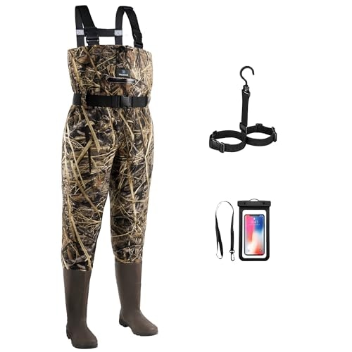 Trudave Waterproof Chest Waders with Boots: $50.99 Trudave Waterproof Chest Waders with Boots: $50.99
