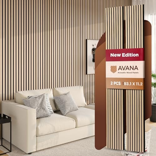 Avana White Oak Acoustic Wood Wall Panels 2-Pack: $102.99 Avana White Oak Acoustic Wood Wall Panels 2-Pack: $102.99