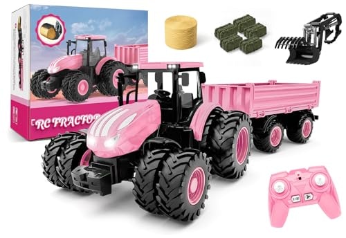 Remote Control Tractor Toy Set: $31.49 Remote Control Tractor Toy Set: $31.49