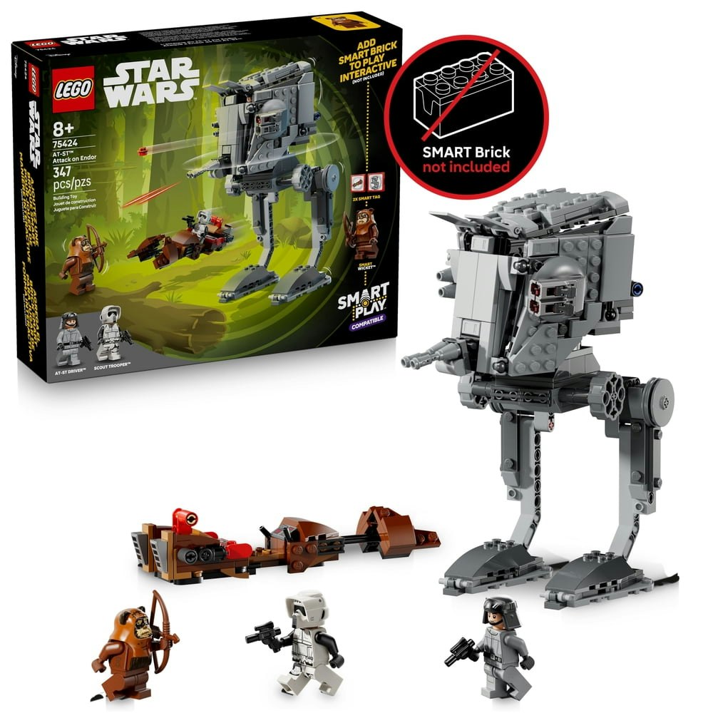 LEGO Star Wars AT-ST Attack on Endor 75424 Building Set: $49.97 LEGO Star Wars AT-ST Attack on Endor 75424 Building Set: $49.97
