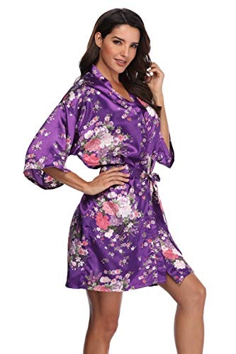 Women's Floral Satin Robe: $8.49 Women's Floral Satin Robe: $8.49