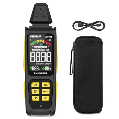 Temirup 5-in-1 Handheld EMF Meter: $45.58 Temirup 5-in-1 Handheld EMF Meter: $45.58