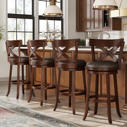 Sophia & William 30-Inch Swivel Bar Stools 4-Pack: $382.49 Sophia & William 30-Inch Swivel Bar Stools 4-Pack: $382.49