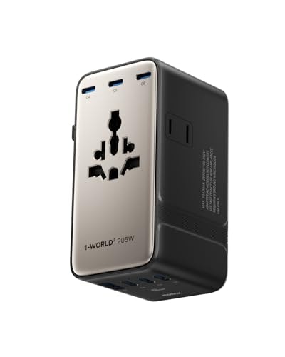 Momax 9-in-1 205W GaN Universal Travel Adapter: $112.99 Momax 9-in-1 205W GaN Universal Travel Adapter: $112.99