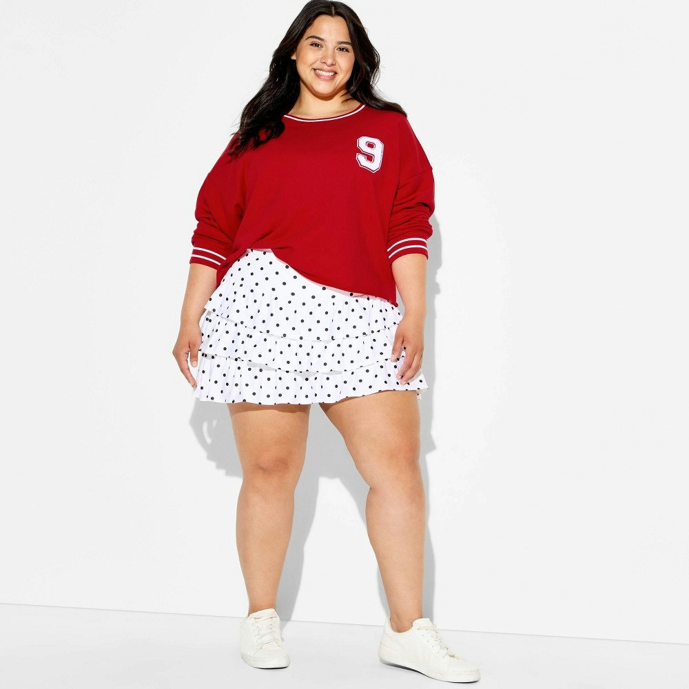 JoyLab Women's Crewneck Sweatshirt 1X: $30 JoyLab Women's Crewneck Sweatshirt 1X: $30