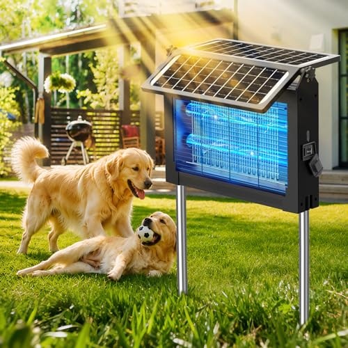 Solar Bug Zapper 4,500V Outdoor Mosquito Zapper: $63.99 Solar Bug Zapper 4,500V Outdoor Mosquito Zapper: $63.99