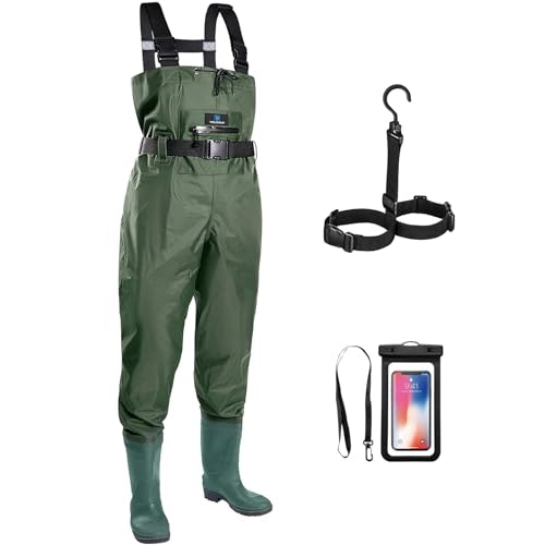 Trudave Waterproof Chest Waders with Boots: $39.99 Trudave Waterproof Chest Waders with Boots: $39.99