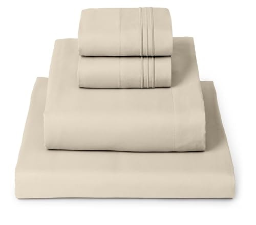 Mellanni Iconic 4-Piece Sheet Set: $35.97