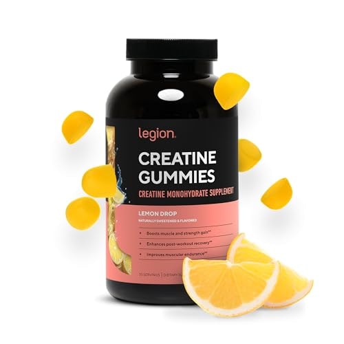 Legion Creatine Monohydrate Gummies 30-Serving Bottle: $25.95 Legion Creatine Monohydrate Gummies 30-Serving Bottle: $25.95