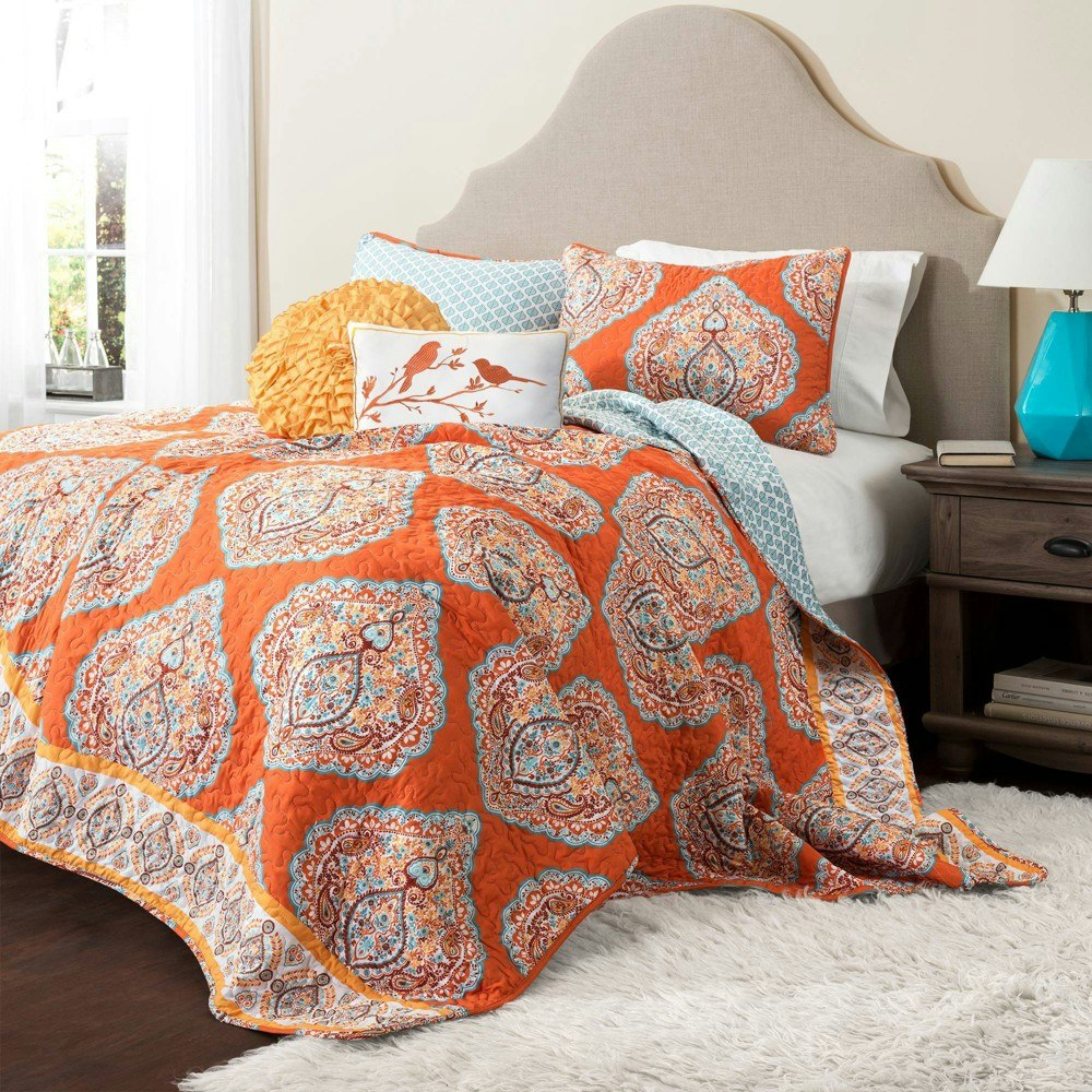Lush Decor Harley Full/Queen Quilt Set 5-Piece: $49.99 Lush Decor Harley Full/Queen Quilt Set 5-Piece: $49.99
