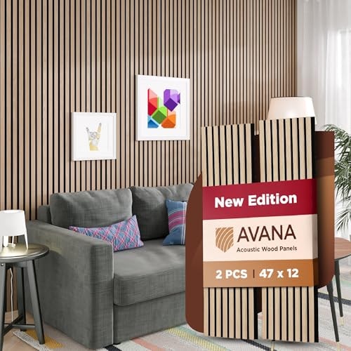 Avana Acoustic Wood Wall Panels 2-Pack: $54.99 Avana Acoustic Wood Wall Panels 2-Pack: $54.99