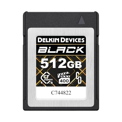 Delkin Devices Black 512GB CFexpress Type B 4.0 Memory Card: $408.49 Delkin Devices Black 512GB CFexpress Type B 4.0 Memory Card: $408.49