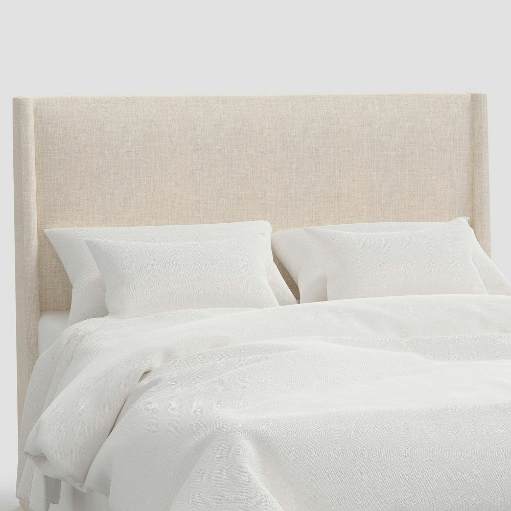 Encino California King Fully Upholstered Wingback Headboard: $910 Encino California King Fully Upholstered Wingback Headboard: $910