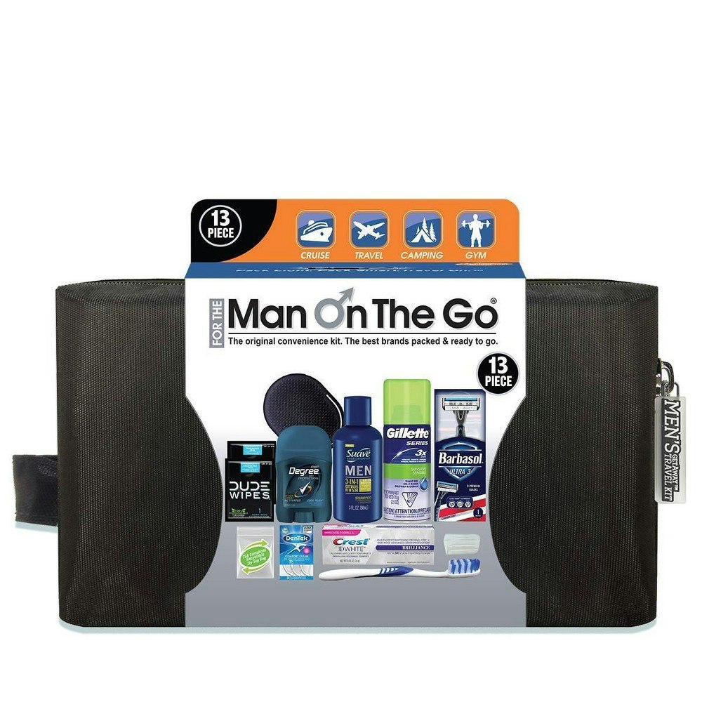 Convenience Kits International Men's Bath and Body 13-Piece Deluxe Travel Kit: $16.59 Convenience Kits International Men's Bath and Body 13-Piece Deluxe Travel Kit: $16.59