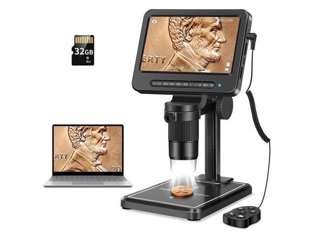 1080p LCD Digital Microscope with 32GB SD Card: $65.99 1080p LCD Digital Microscope with 32GB SD Card: $65.99