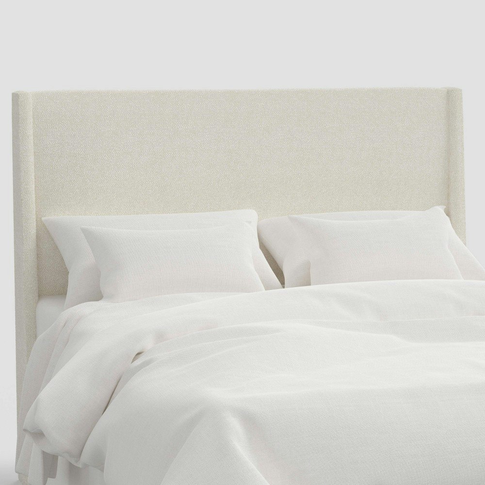 Threshold Designed with Studio McGee Encino King Size Boucle Upholstered Wingback Headboard: $910 Threshold Designed with Studio McGee Encino King Size Boucle Upholstered Wingback Headboard: $910