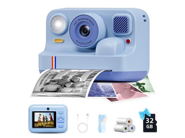 Instant Print Digital Camera for Kids with 32GB SD Card: $44.99