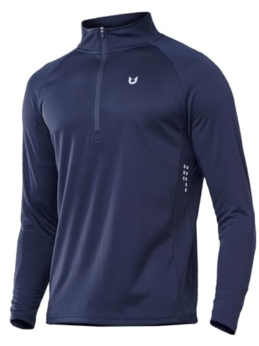 Northyard Men's Quarter Zip Long Sleeve Athletic Pullover: $19.99 Northyard Men's Quarter Zip Long Sleeve Athletic Pullover: $19.99