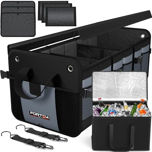 Fortem Collapsible Car Trunk Organizer: $47.59 Fortem Collapsible Car Trunk Organizer: $47.59