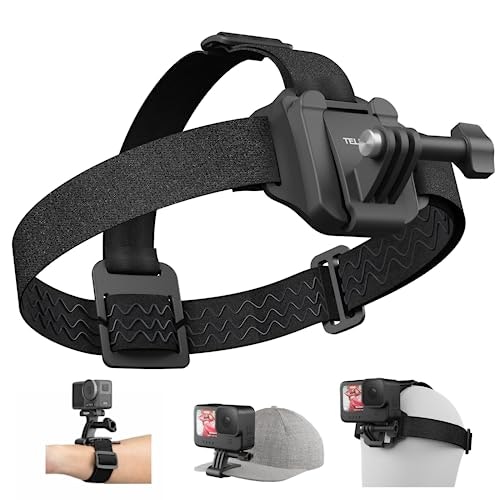 Telesin Action Camera Head Strap and Cap Clip Mount: $10.70 Telesin Action Camera Head Strap and Cap Clip Mount: $10.70