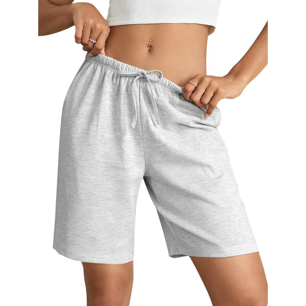 Temofon Women's Athletic Drawstring Shorts with Pockets: $12.98 Temofon Women's Athletic Drawstring Shorts with Pockets: $12.98