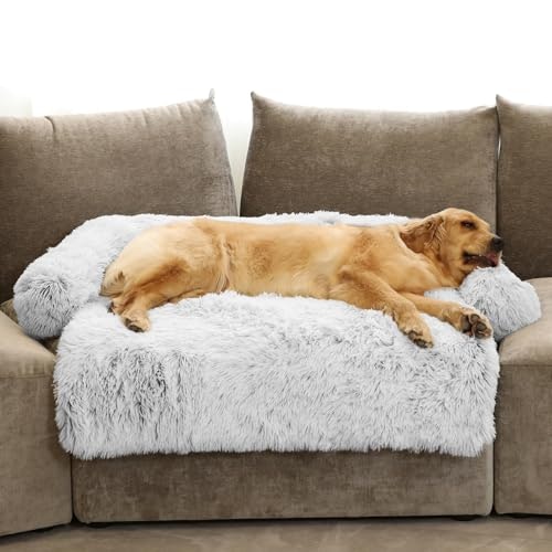 Calming Fluffy Plush Pet Bed: $56.09 Calming Fluffy Plush Pet Bed: $56.09