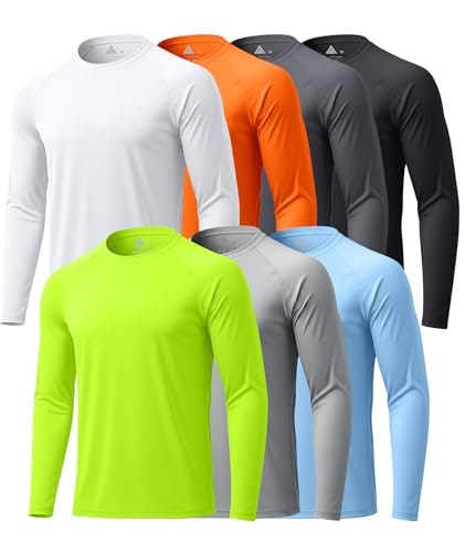 Zity Men's Long Sleeve Moisture Wicking Neon Shirt 7-Pack: $42.98 Zity Men's Long Sleeve Moisture Wicking Neon Shirt 7-Pack: $42.98