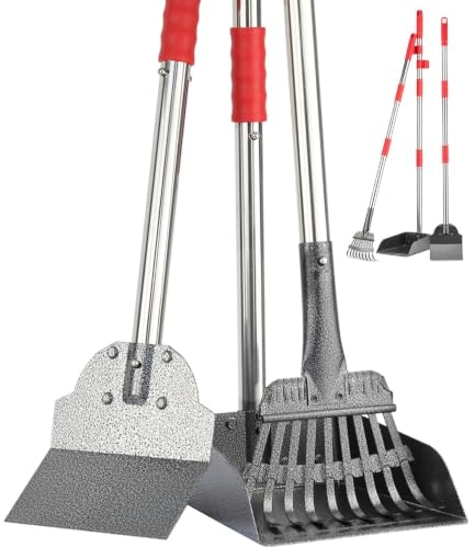 Fusbunti Long Handle Dog Pooper Scooper Rake: $17.84 Fusbunti Long Handle Dog Pooper Scooper Rake: $17.84
