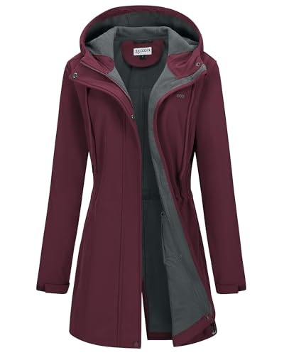 33,000ft Women's Fleece Lined Waterproof Hooded Softshell Jacket: $50.99 33,000ft Women's Fleece Lined Waterproof Hooded Softshell Jacket: $50.99