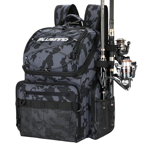 Plusinno 45L Fishing Tackle Backpack: $39.96