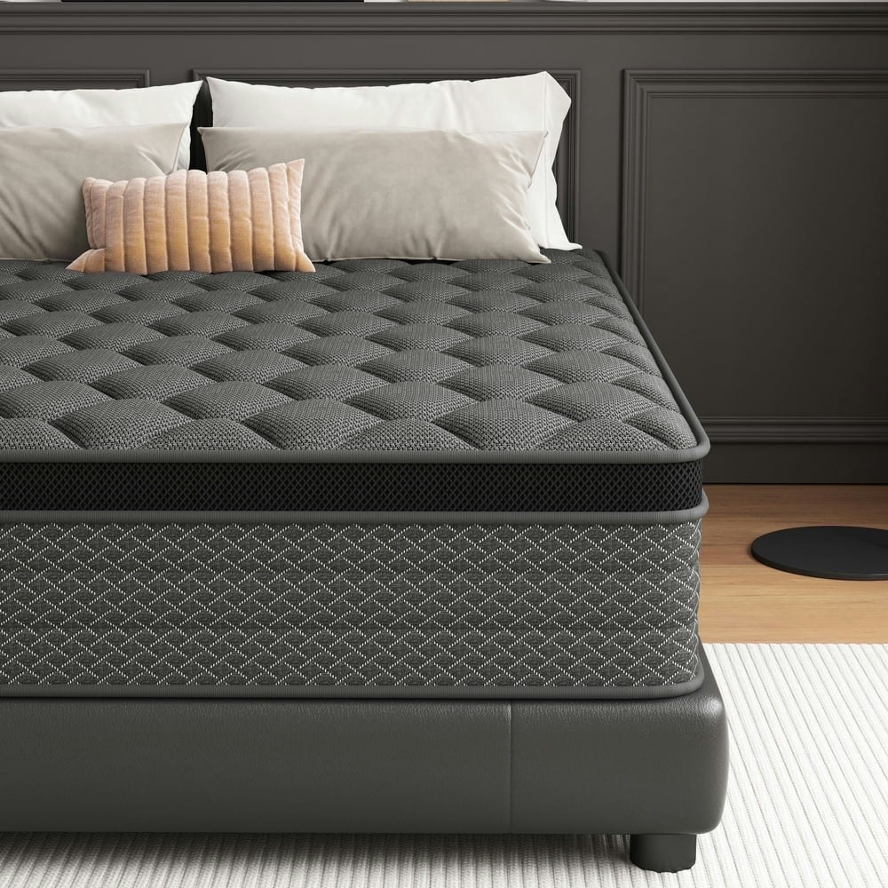 Mocangtu 12-Inch Queen Hybrid Memory Foam and Pocket Coil Mattress: $188.98 Mocangtu 12-Inch Queen Hybrid Memory Foam and Pocket Coil Mattress: $188.98