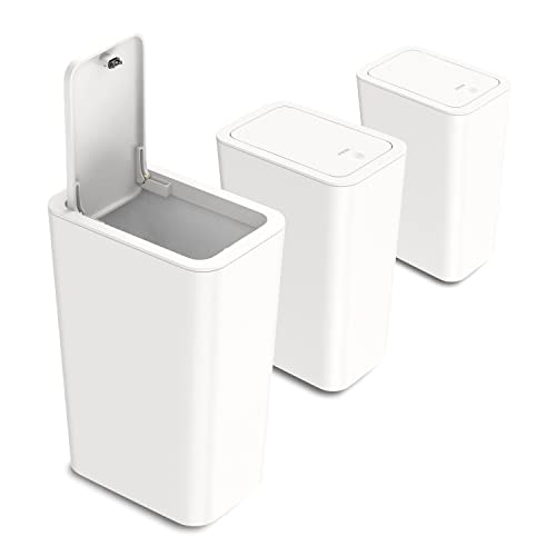 Netdot 10-Liter Pop-Up Lid Trash Can 3-Pack: $19.54