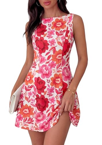Prettygarden Women's Floral Mini A-Line Summer Dress: $32.79
