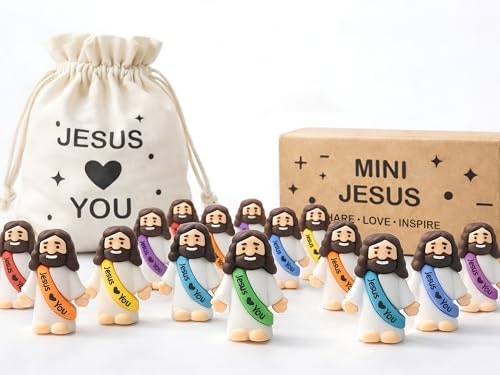105-Piece Mini Jesus Figurines with Pouch: $17.84 105-Piece Mini Jesus Figurines with Pouch: $17.84