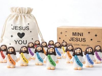 105-Piece Mini Jesus Figurines with Pouch for $18 + free shipping w/ Prime