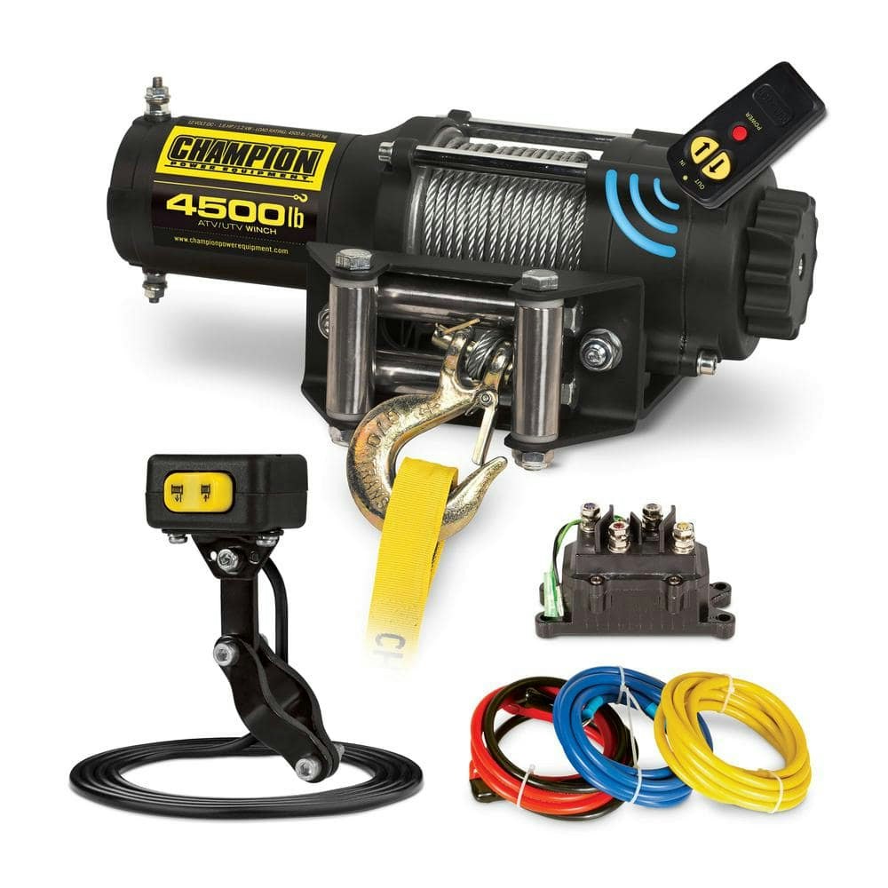 4,500-lb. Wireless ATV/UTV Winch Kit: $224.99 4,500-lb. Wireless ATV/UTV Winch Kit: $224.99