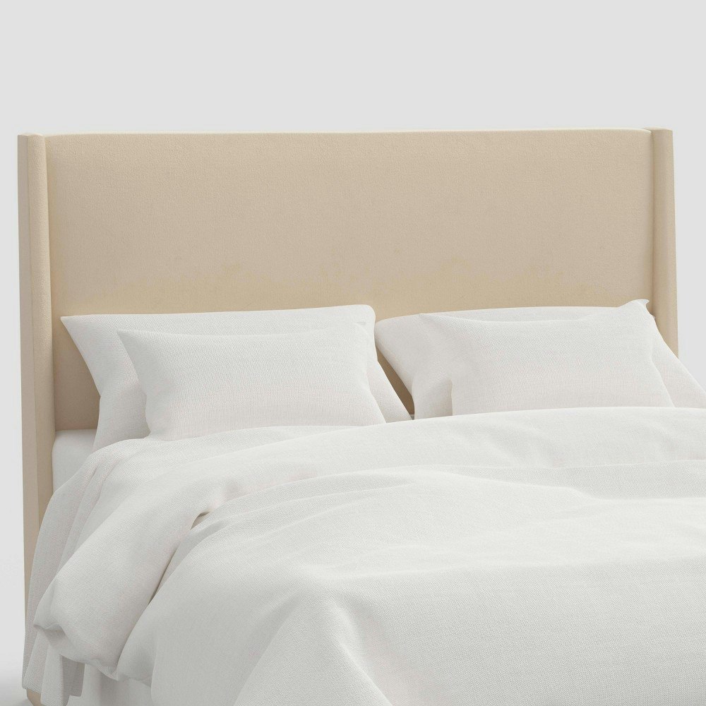Threshold Designed with Studio McGee Encino Full Size Upholstered Wingback Headboard: $820 Threshold Designed with Studio McGee Encino Full Size Upholstered Wingback Headboard: $820
