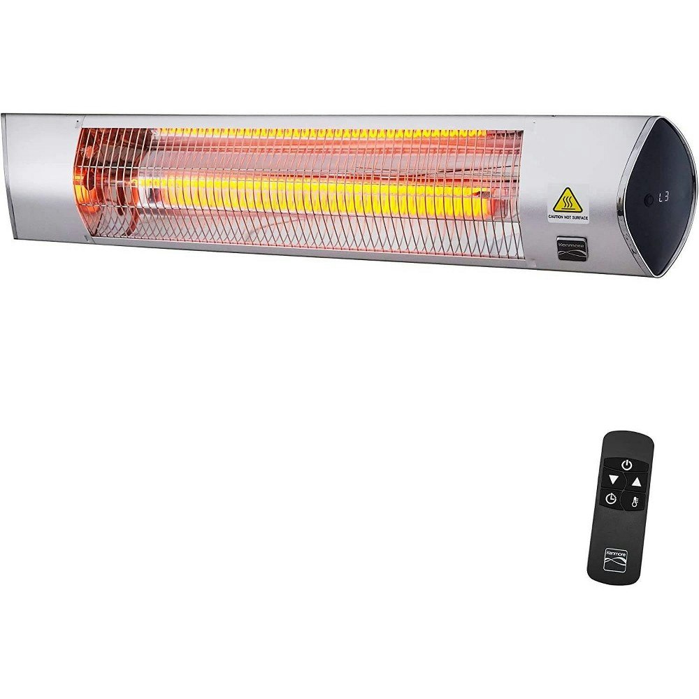 Kenmore 1,500W Wall-Mounted Infrared Patio Heater: $199.99 Kenmore 1,500W Wall-Mounted Infrared Patio Heater: $199.99