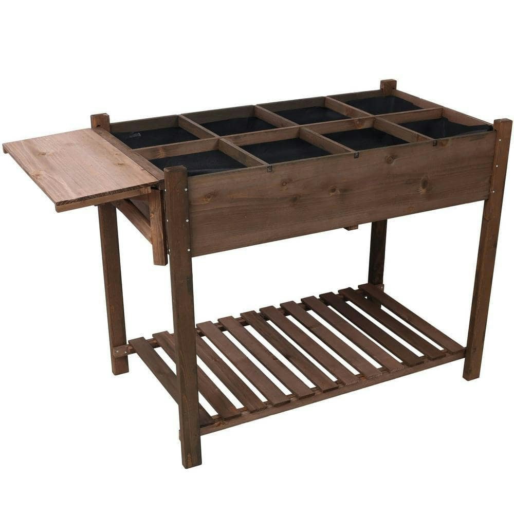 Anky 8-Pocket Elevated Herb Garden Bed: $123.99 Anky 8-Pocket Elevated Herb Garden Bed: $123.99
