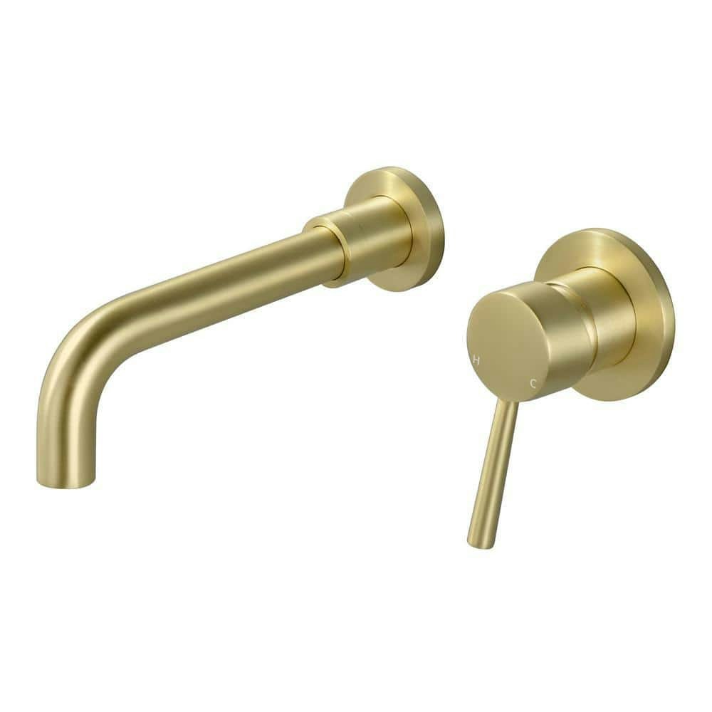 Ami Wall-Mounted Single-Handle Bathroom Faucet: $80.77