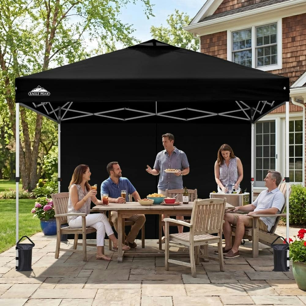 10 x 10-Foot Pop-up Canopy Tent: $199.99