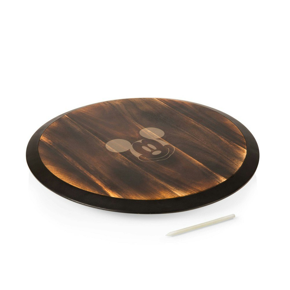 Picnic Time Mickey Mouse Acacia Wood Lazy Susan Serving Tray: $88.99 Picnic Time Mickey Mouse Acacia Wood Lazy Susan Serving Tray: $88.99