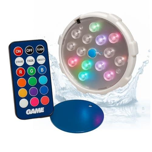 Game Remote-Controlled LED Pool Lights: $12.64 Game Remote-Controlled LED Pool Lights: $12.64