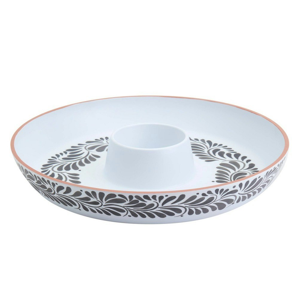 Infuse 16" Melamine Chip and Dip Tray: $18.99 Infuse 16" Melamine Chip and Dip Tray: $18.99