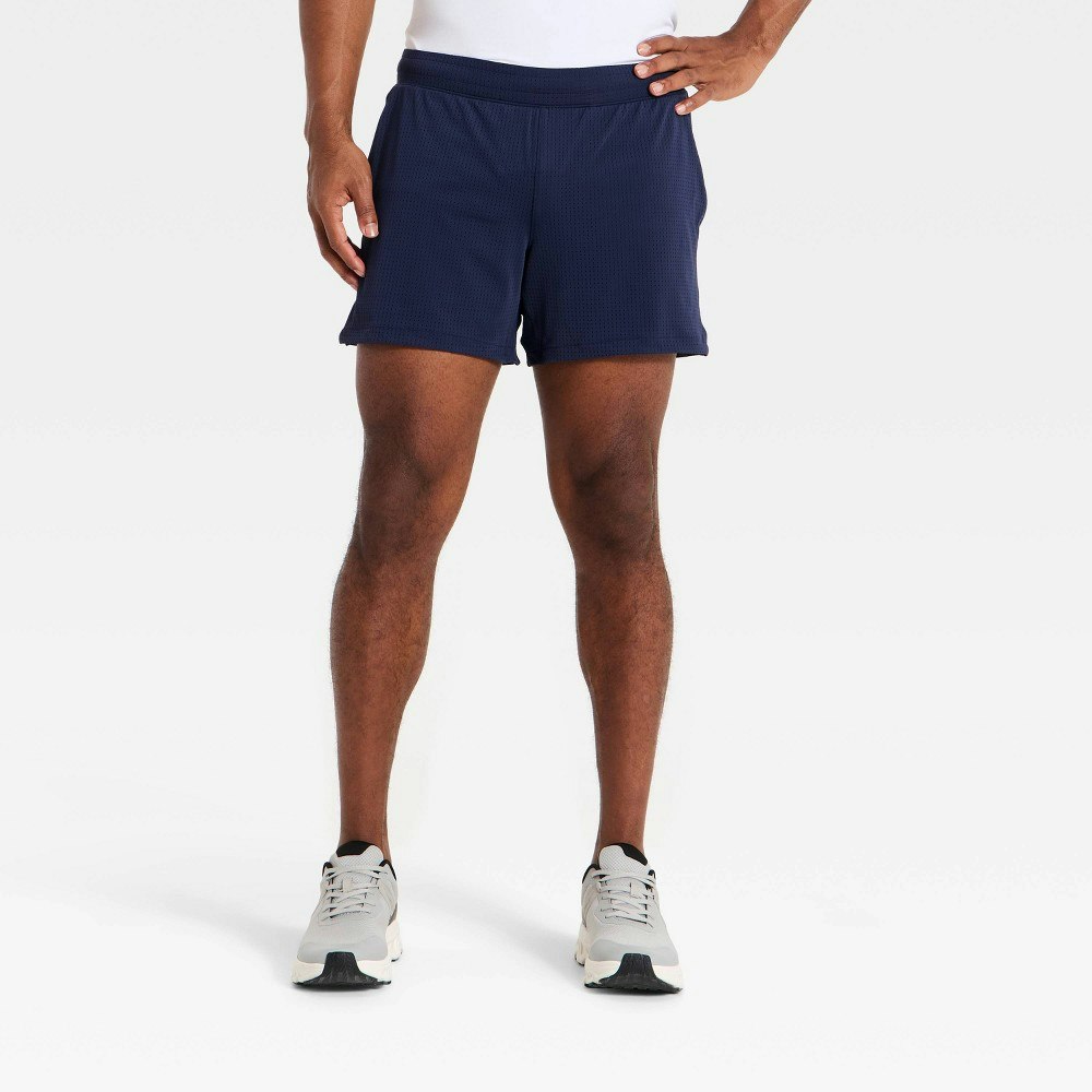 All in Motion Men's 2-in-1 5-Inch Mesh Run Shorts: $30