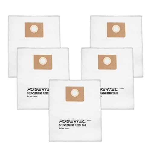 Powertec Turbo I Fleece Filter Bags 5-Pack: $16.98 Powertec Turbo I Fleece Filter Bags 5-Pack: $16.98